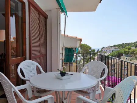 Appartement à Calella de Palafrugell, Appartement avec piscine, proche plage de Calella de Palafrugell - L1001805