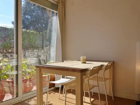 Appartement à Calella de Palafrugell, Rez-de-chaussée avec terrasse, piscine commune et parking, à 700 m des plages de Calella de Palafrugell. - L1001806