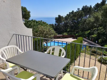 Appartement à Calella de Palafrugell, Estudio con vistas al mar y piscina en la zona del Golfet - L1001820