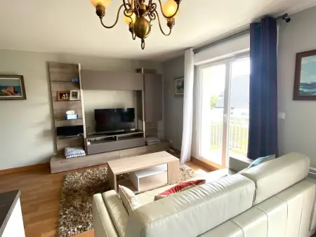 Appartement au calme avec WIFI, balcon, parking au centre de Perros-Guirec, à 500m des commerces - Photo 6