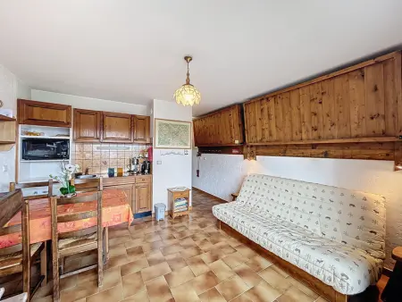 Studio cosy aux pieds des pistes avec parking à Combloux - Photo 1