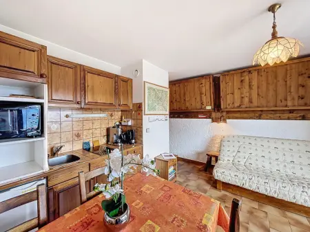 Studio cosy aux pieds des pistes avec parking à Combloux - Photo 2