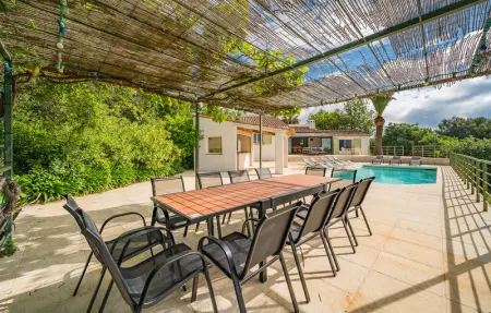 House with pool panoramic view, Maison 10 personnes à Saint Cézaire sur Siag - Photo 3