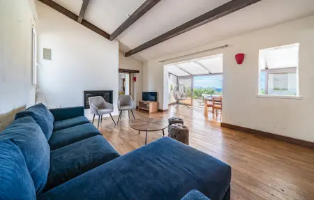 House with pool panoramic view, Maison 10 personnes à Saint Cézaire sur Siag - Photo 13