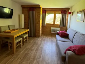 Apartamento en Belle Plagne,Studio ski aux pieds avec piscine chauffée, WiFi et animaux admis FR-1-181-2822 N°1002318