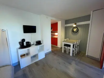 Appartement à Plagne 1800, Studio cosy avec balcon, proche pistes et commerces, accès piscine, parfait pour 4 personnes - N°1002398