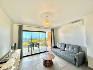 Location Appartement à Cargèse,Appartement neuf avec vue mer, à 2 pas du centre de Cargèse, climatisé, 20min à pied de la plage FR-1-61-633 N°1002890