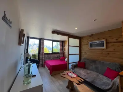 Appartement à Pra Loup, Studio rénové pour 4 pers., bien équipé avec réductions sur forfaits et matériel de ski - L1003091