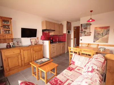 Appartement à Les Saisies, Studio cabine rénové 4 pers avec garage, Les Saisies - L1003122