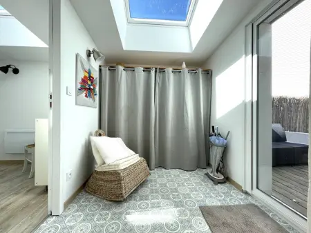 Maison de charme avec terrasse, à 900m du port de Perros-Guirec - 5 pers, 2 chambres, bien équipée - Photo 9