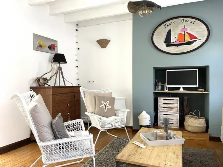 Maison de charme avec terrasse, à 900m du port de Perros-Guirec - 5 pers, 2 chambres, bien équipée - Photo 18