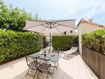 Villa a Narbonne,Pavillon 3P climatisé, piscine, terrasse, proche plage, 6 pers., Narbonne FR-1-409-12 N°1003483