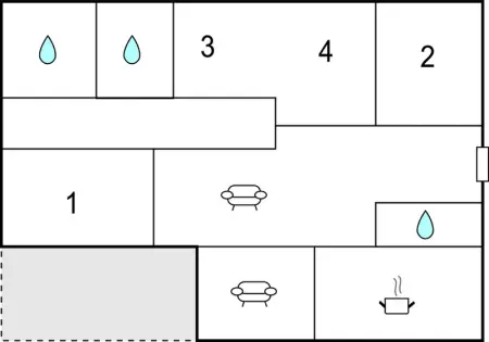 Location Appartement 10 personnes à Montreuil - Photo 28