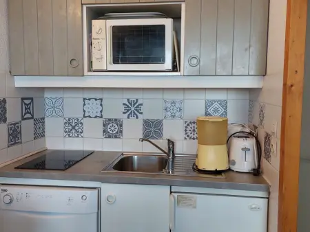 Appartement 2 pièces, 5 pers, balcon, proche télécabine, animaux acceptés - Photo 6