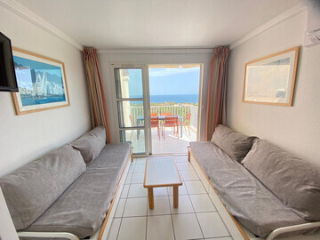 Location Appartement à Cap Esterel,2 pièces vue mer FR-1-504-684 N°1003692
