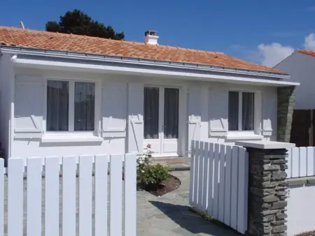 Maison à Saint Hilaire de Riez, Maison à 600m de plage, Sion - 2 chambres, jardin clos, parking, ménage inclus - L1003731
