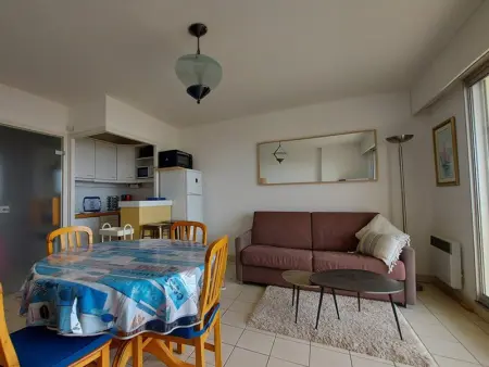 Appartement à Saint Hilaire de Riez, Charmant T2 face à la baie de Sion, avec balcon, garage et animaux admis - L1003786