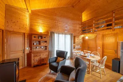 Jura, Chalet à Saint Laurent en Grandvaux, Le Petit Lynx - Chalet cocooning Haut Jura 1252405 N°1004132