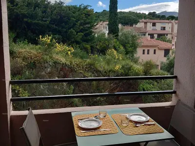 Appartement à Collioure, Appartement rénové avec piscine, tennis et parking à 200m de la plage - N°1004419