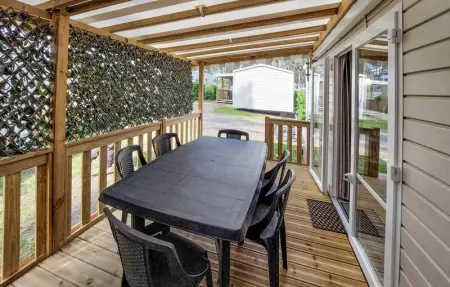 Location Mobil Home 8 personnes à Saint Julien en Born - Photo 1