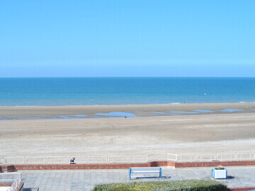 Location Apartamento en Villers sur Mer,Appartement 3 pièces face à la mer, centre-ville, 54m² pour 5 pers., proche plage, court séjour dispo FR-1-487-298 N°1005108