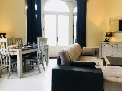 Appartement à Cabourg, Appartement rénové en rez-de-jardin, proche centre, 2 pièces, 4 pers., équipements modernes, Cabourg - L1005119