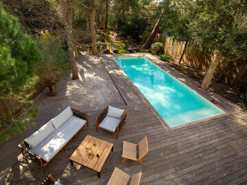 Location Villa à Hossegor,Villa rénovée avec spa et piscine chauffée à Hossegor, proche plage et golf FR-1-791-8 N°1005169