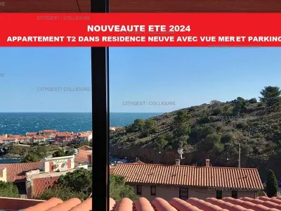 Appartement à Collioure, Superbe T2 neuf avec terrasse, clim, wifi et parking à Collioure - L1005458