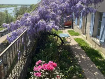 Gite à Blois,Maison de charme 18ème avec jardin et cheminée à Blois FR-1-491-445 N°1005610