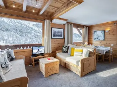 Appartement à Méribel, Duplex cosy avec balcon proche centre, ski et commerces - L1005871