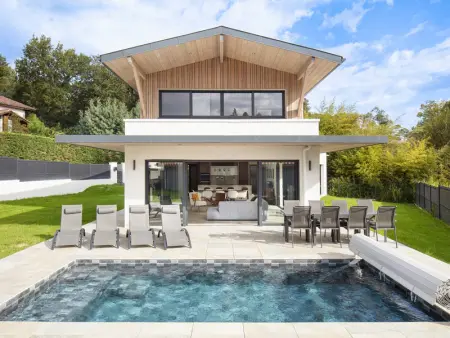 Villa de Luxe à Seignosse: Golf, Piscine Chauffée, Proche Plages - Photo 1