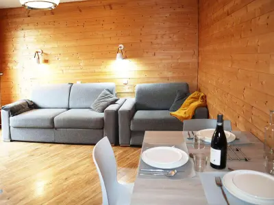 Appartement à Les Orres, Studio cosy pour 3 au cœur des Orres 1650, sur pistes, balcon Est, box ski - L1005989