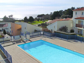 Location Casa en La Bernerie en Retz,Location Vacances : 4 Pers, Piscine, 400 m Plage, 900 m Centre FR-1-612-137 N°1006191