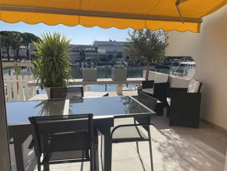 Marina 3P avec clim, terrasse, quai privatif, proche plage - 6 couchages - Photo 1