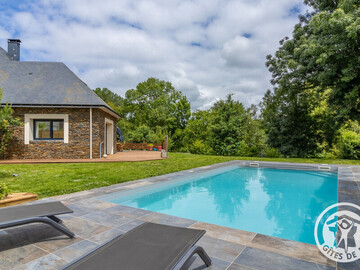 Location Casa rural en Les Garennes sur Loire,Gîte entre Loire et vignobles, piscine chauffée, spa, proche Angers et golf FR-1-622-88 N°1006539