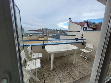 Location Appartement à Merlimont,Appartement pour 6 personnes, en centre-ville, avec terrasse exposée Sud, à deux pas de la mer FR-1-672-34 N°1006543