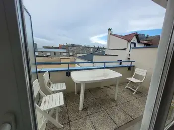 Wohnung in Merlimont,Appartement pour 6 personnes, en centre-ville, avec terrasse exposée Sud, à deux pas de la mer FR-1-672-34 N°1006543