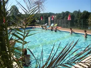 Chalet in Fumel,Camping Les Catalpas - H 32  CHALET 2 ch  Grande terrasse 1282533 N°1006576