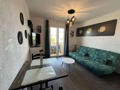 Appartement à Narbonne, Studio avec balcon, piscine, parking privé - Narbonne Plage - L1006614