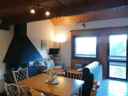 2 Pièces Duplex 8 Pers. Rez-de-Jardin avec Terrasse et Cheminée à Pra-Loup - Photo 11