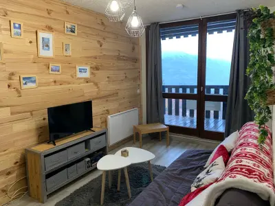 Appartement à Pra Loup, Charmant studio rénové 4 pers, 26m², exposé Nord avec balcon - à 100m du télésiège, Praloup 1500 - L1006638