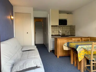 Apartamento en Pra Loup, Studio spacieux 5 pers, balcon, près télécabine - L1006640