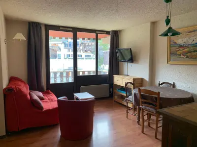 Appartement à Pra Loup, Appartement 2 pièces 6 personnes avec balcon exposé Sud, parking privé et accès pistes - L1006780