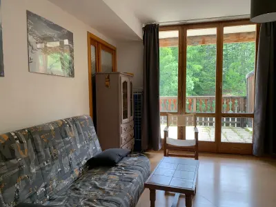 Appartement à Pra Loup, Appartement pour 6 personnes avec grande terrasse et vue sur les pistes - L1006781