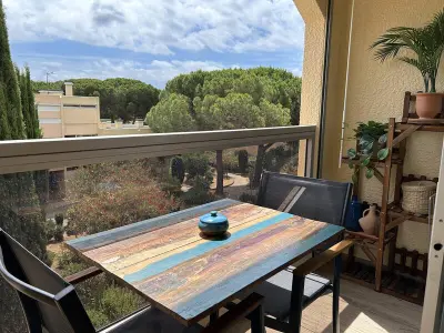 Appartement à Bormes les Mimosas, Studio climatisé à 200m de la plage avec balcon, parking et ménage inclus - Bormes-les-Mimosas - L1006967