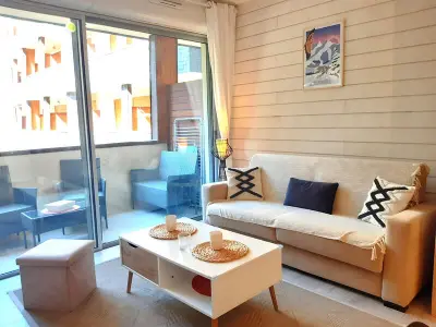 Appartement à Saint Lary Soulan, Studio Confort 4 Pers, Balcon Sud-Ouest, WiFi, Ascenseur, Stationnement - St-Lary-Soulan - L1006974