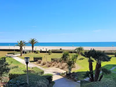Appartement à Canet en Roussillon, Canet-en-Roussillon - T2 moderne 4 pers, accès direct plage, terrasse vue mer - L1006996