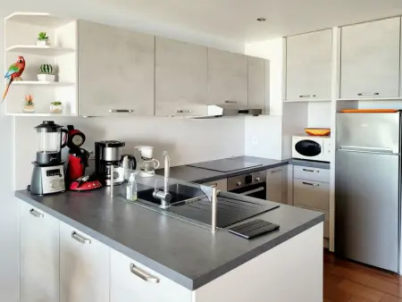 Canet-en-Roussillon - T2 moderne - Accès plage - Parking privé - Photo 10