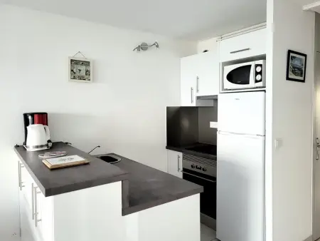 Canet Sud - T2 cabine 4/6 pers - Terrasse - Accès direct plage - Photo 5