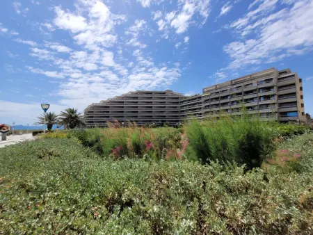 Canet Sud - T2 cabine 4/6 pers - Terrasse - Accès direct plage - Photo 12